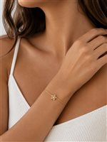 Bracciale Vidali Gioielli Donna in Oro giallo Zircone BROR-7-34 - BROR-7-34